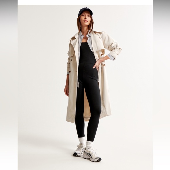 Abercrombie & Fitch Ponte Unitard Jumpsuit - Picture 9 of 10